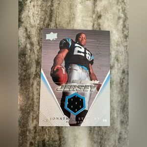NFL JONATHAN STEWART MEMORABILIA UD ROOKIE JERSEY
